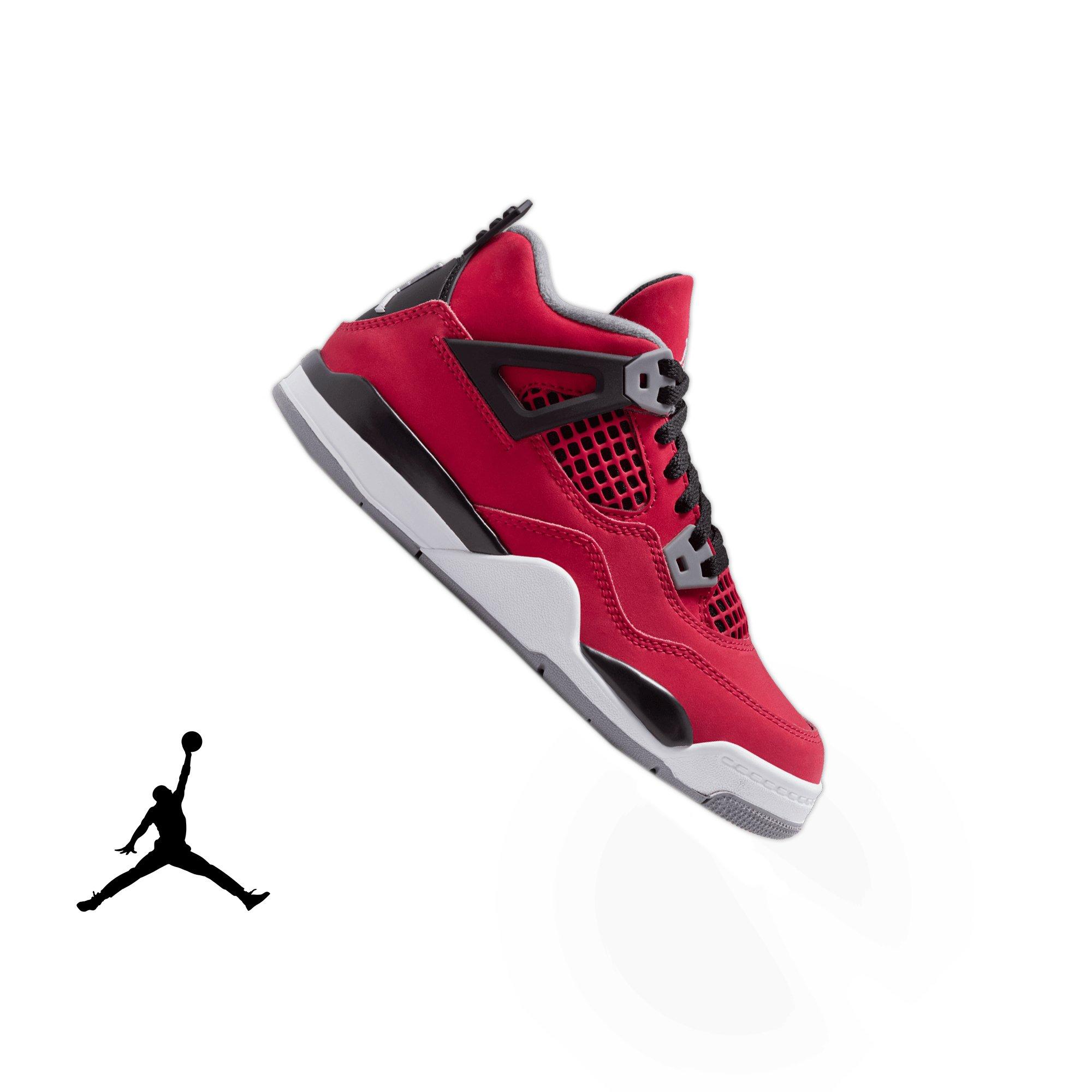 Jordan 4 Retro "Toro Bravo" Preschool Kids' Shoe